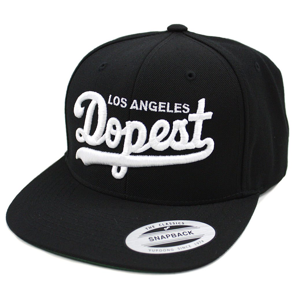Streetwise Dopest Snapback Hat [Black]