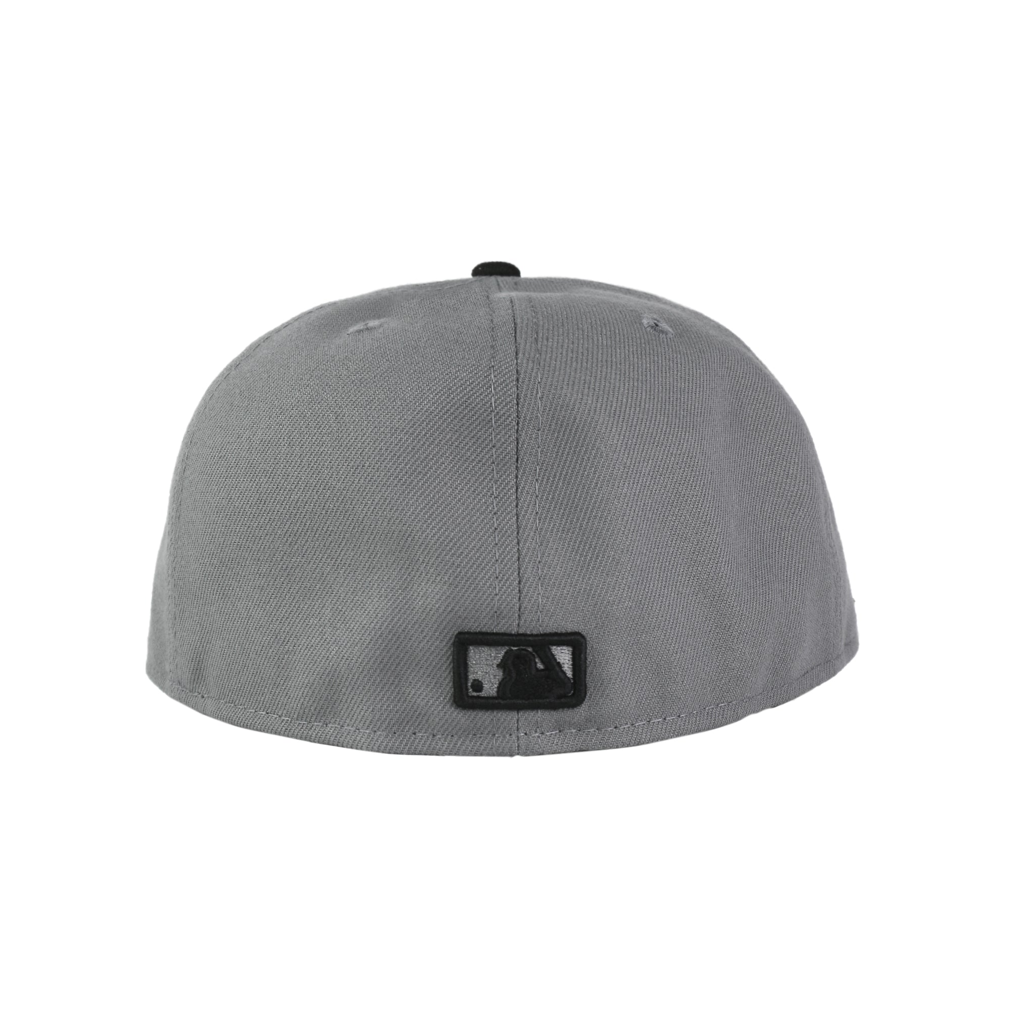 New Era All Black/Gray Bottom MLB All Over Logos 59FIFTY Fitted