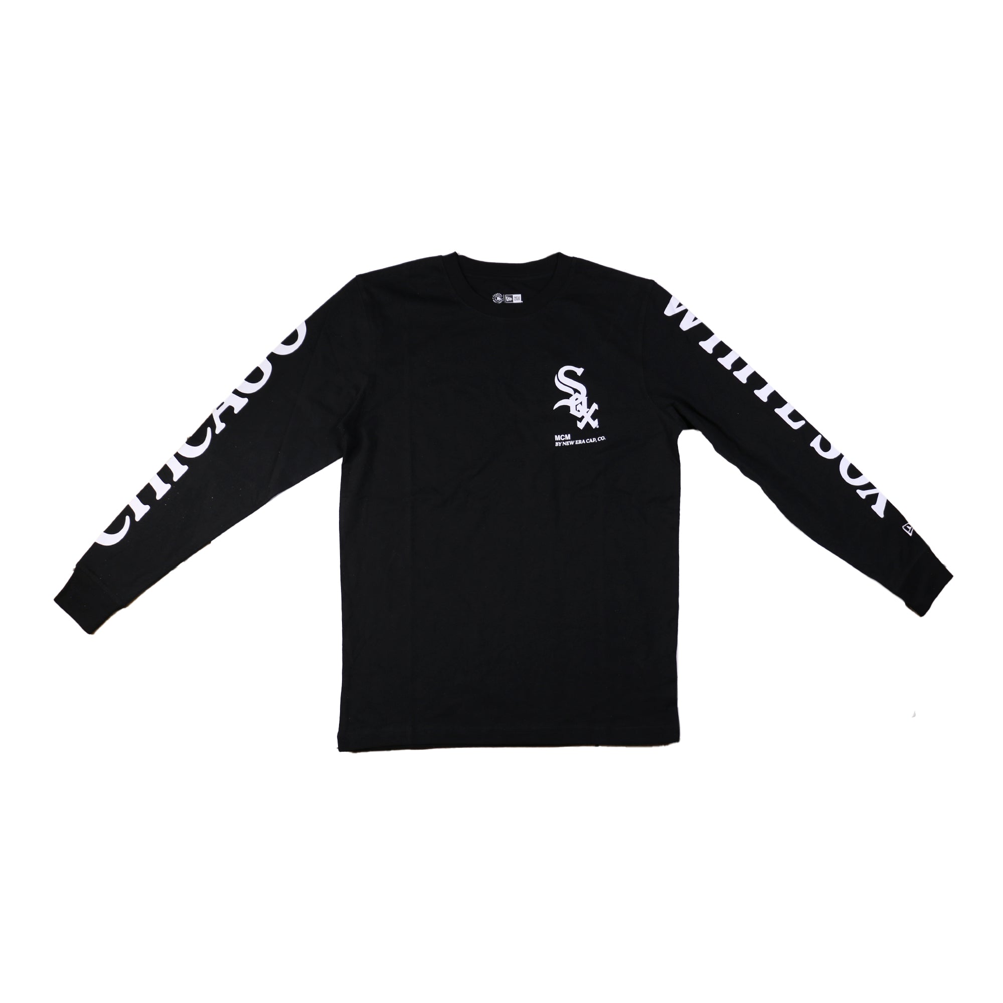 Chicago White Sox Fanatics Branded Father's Day #1 Dad Long Sleeve T-Shirt  - Black